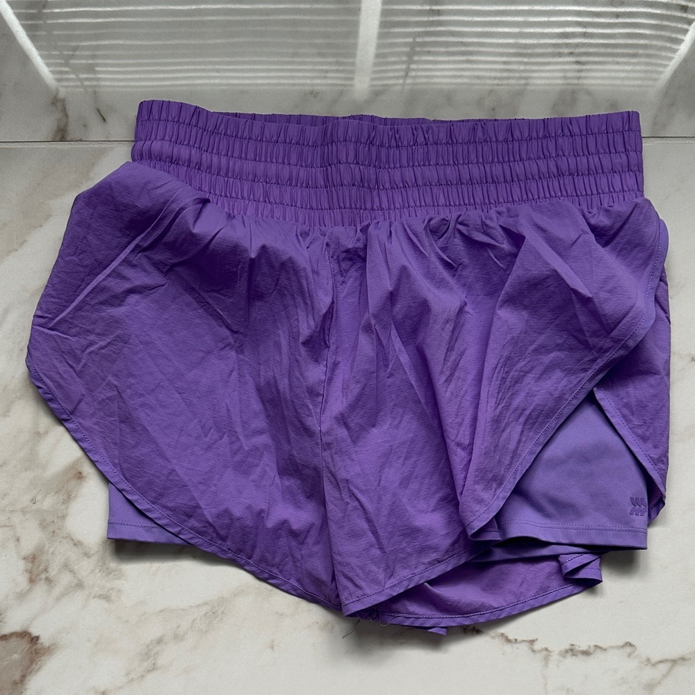 Purple Athletic Shorts